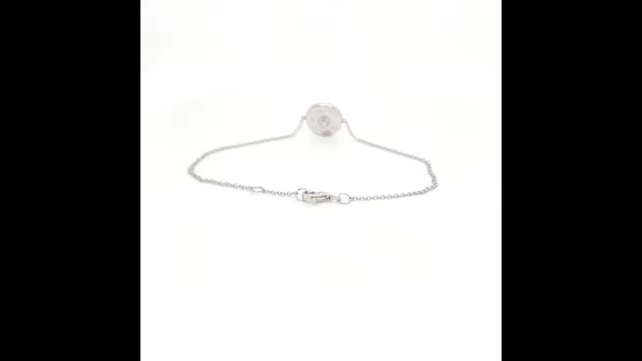 14kt White Gold Diamond Bracelet