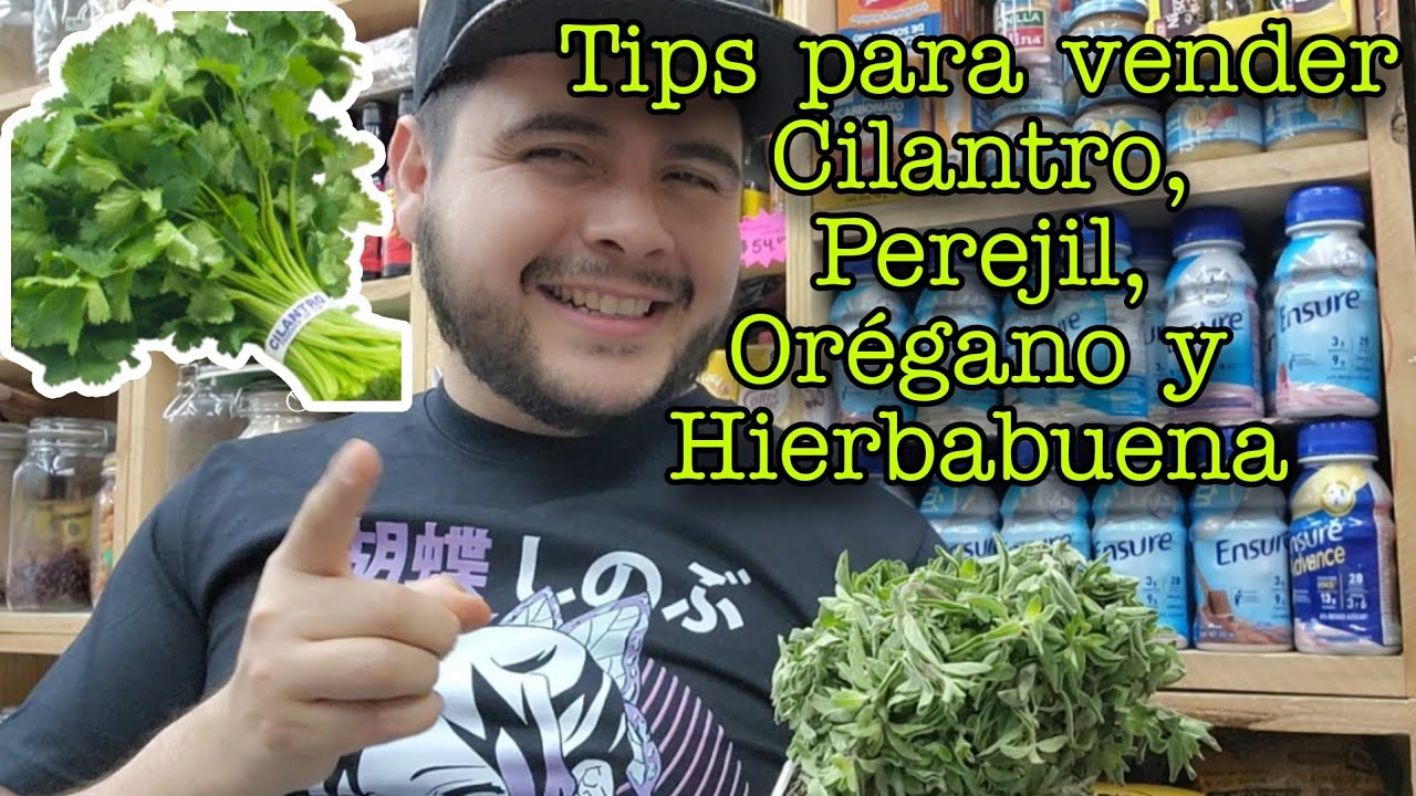 Mejor forma de vender Cilantro, Hierbabuena, Epazote, Perejil y Orégano en la tienda de abarrotes