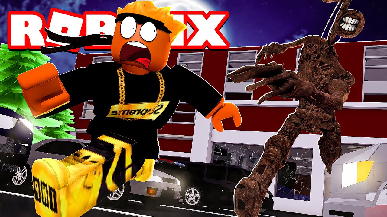 СИРЕНОГОЛОВЫЙ НАПАДАЛ НА МЕНЯ В ШКОЛЕ В Roblox... *СТРАШНО*