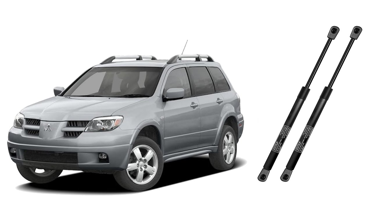 How to Replace the Rear Hatch / Trunk struts on a 2003 - 2006 Mitsubishi Outlander