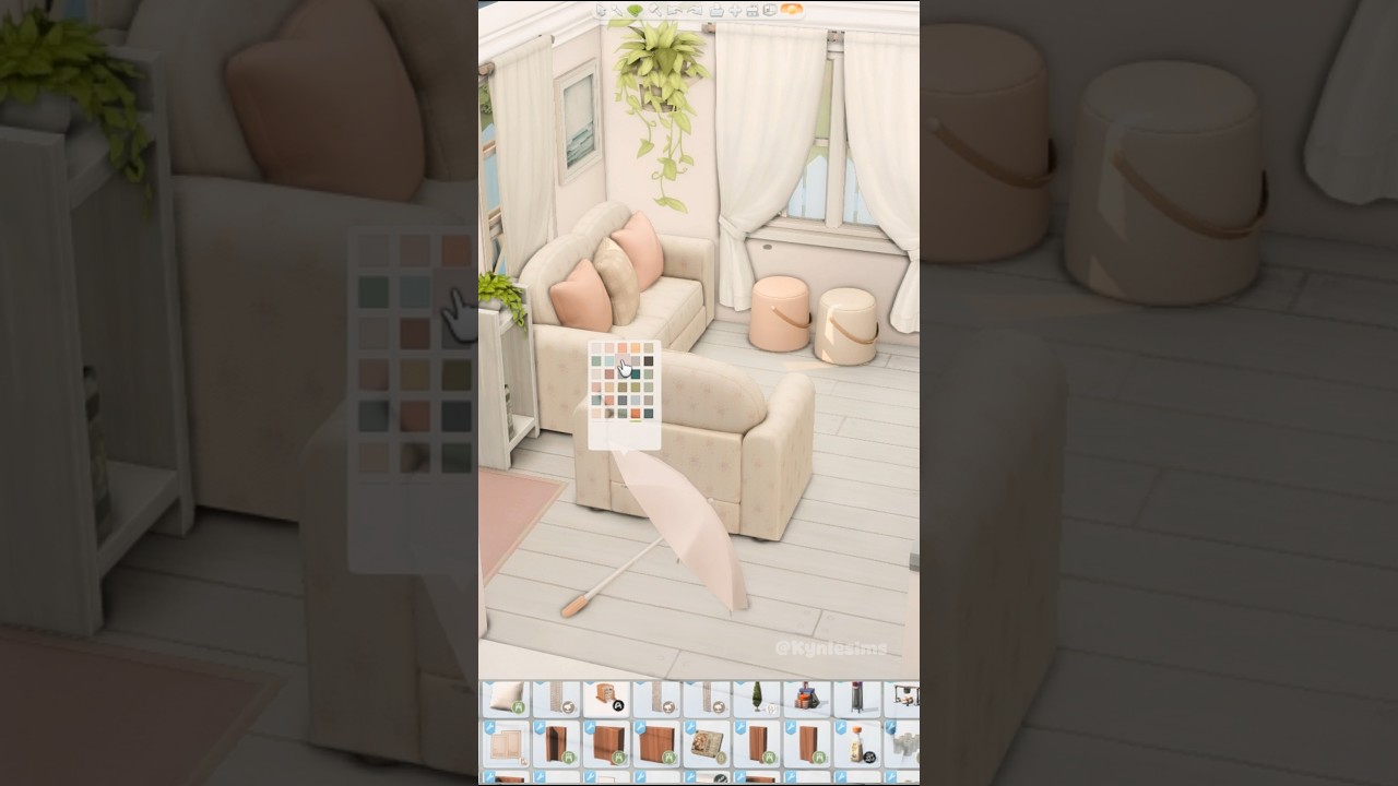 Let&rsquo;s continue decorating Cute Pink House #sims4 #thesims4 #sims4cc #sims4mods #sims4build #sims