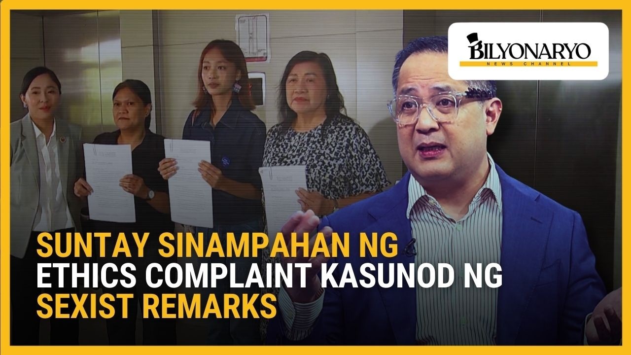 Rep. Bong Suntay, pormal nang sinampahan ng ethics complaint ng mga women's rights groups | Agenda