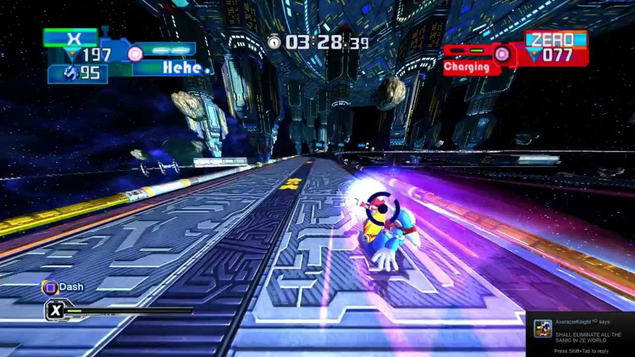 Sonic Generations Mod - Megaman X v4.0 Preview