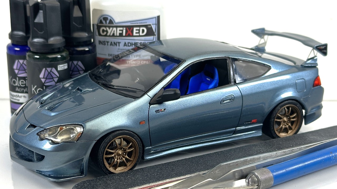Будущее за комплектами из смолы? Honda Integra DC5 от ZoomOn [ПОЛНАЯ СБОРКА]
