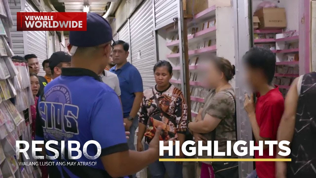 Pirated DVDs na may lamang X-rated films sa Quiapo, kinumpiska! | Resibo
