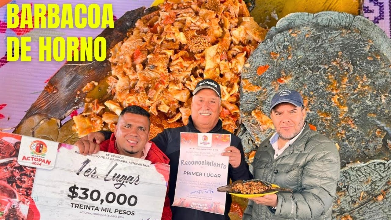 Fui a probar LA MEJOR BARBACOA de Actopan Hidalgo 🏆 😋