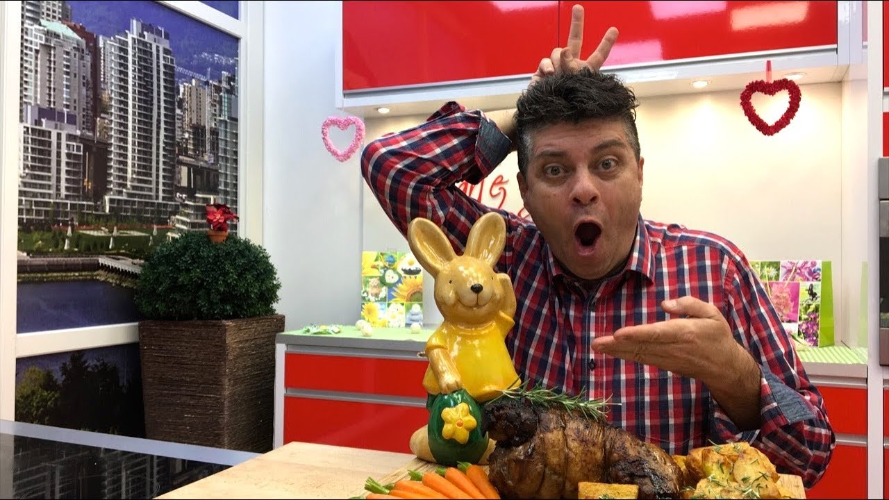 Amazing Roast Leg of Lamb Recipe жареная баранина