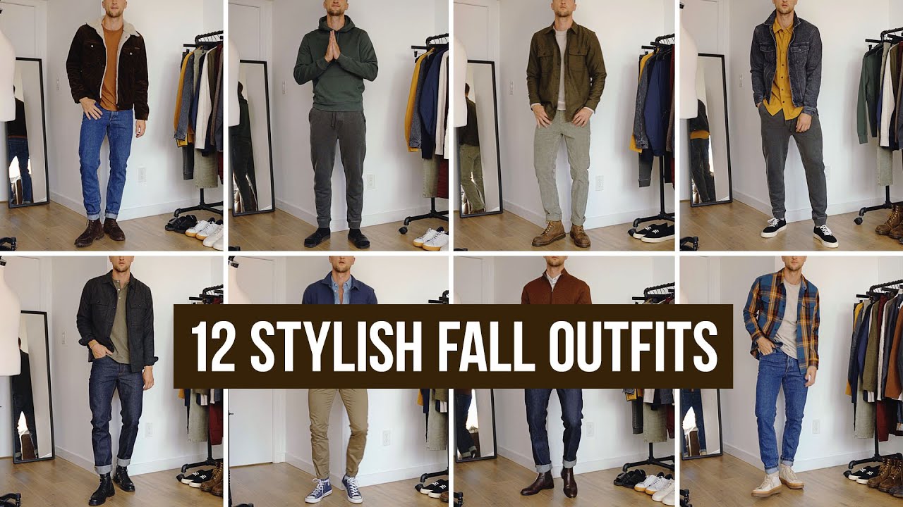 12 стильных мужских осенних образов | Вдохновение экологичной осенней моды