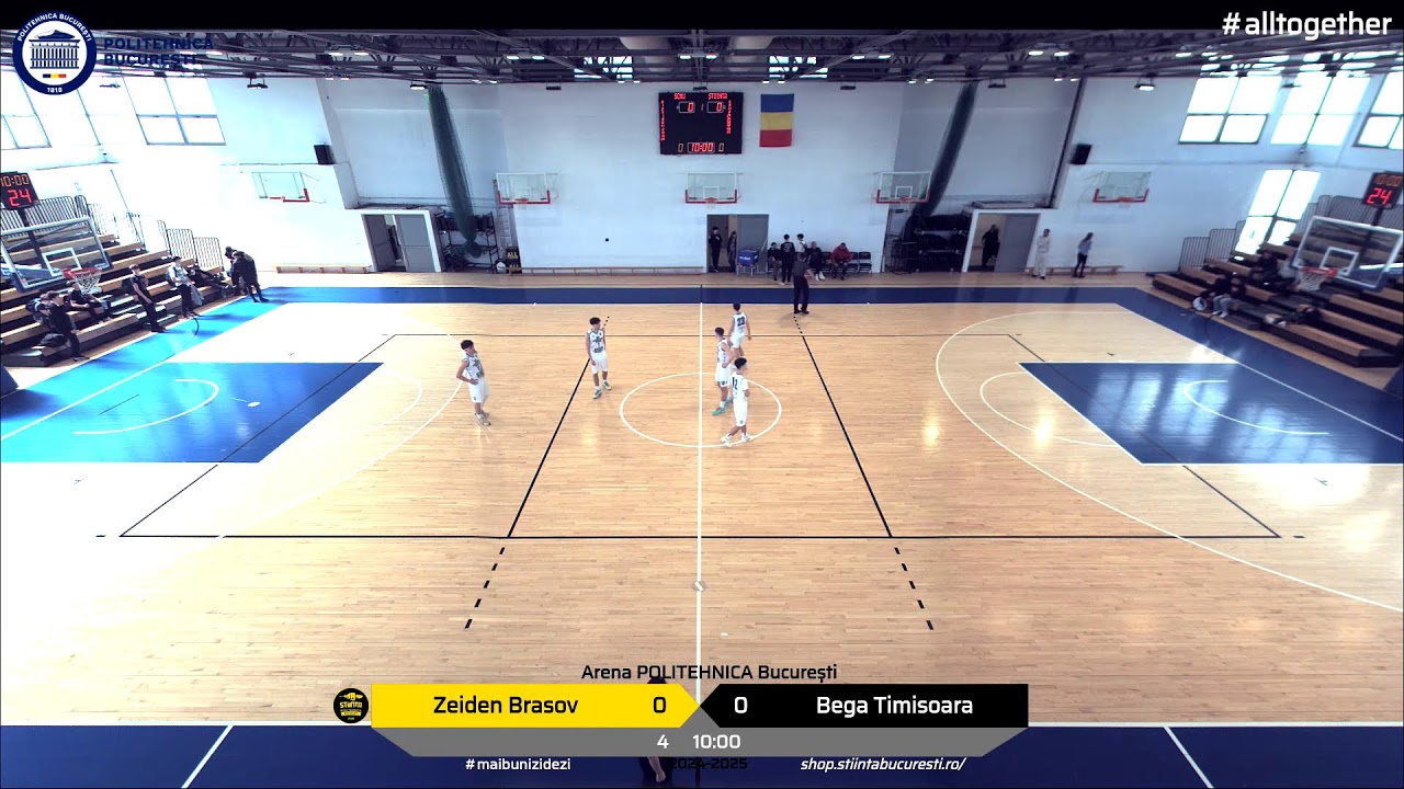 LIVE CN U17 TFB🏀 ACS Zeiden Brasov - CSS Bega Timisoara