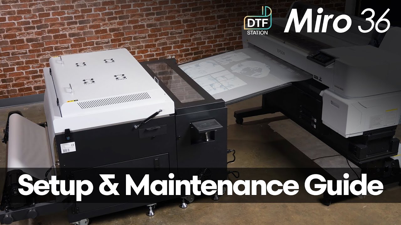 How To Set Up Your Miro 36 Powder Shaker and Dryer Machine