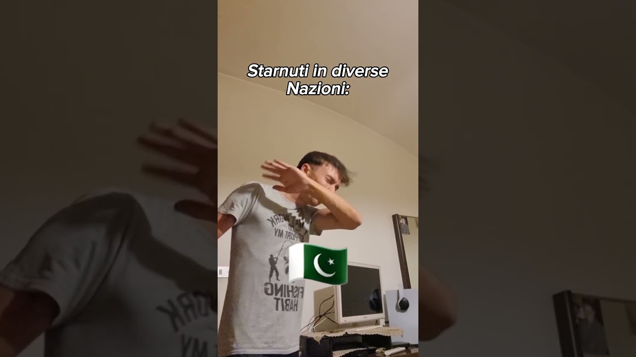 Starnuti in diverse nazioni🗿 #memes #viral