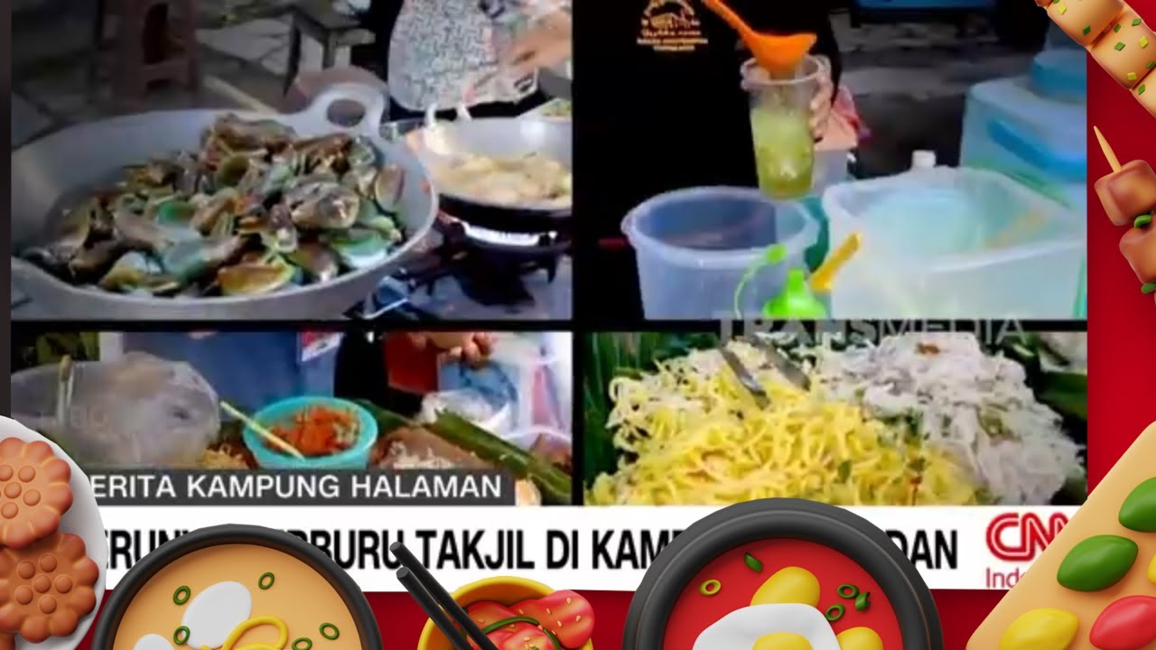 War Takjil Di Kampung Ramadan Jogokariyan #rekomendasikuliner