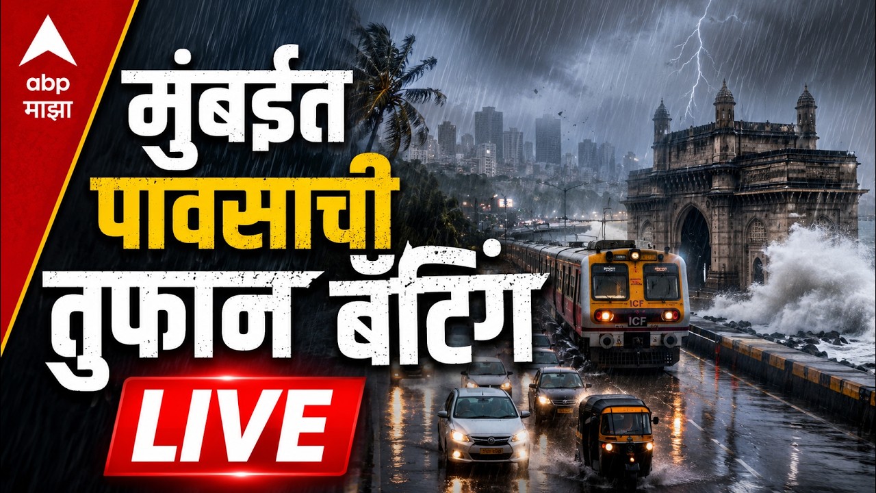 Mumbai Rain Update LIVE | Rain Update | Thane Rain | Palghar Rain | ABP Majha
