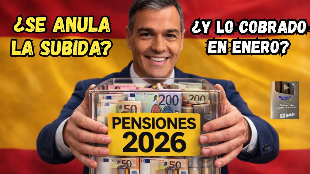 ⚠️➡️𝐏𝐄𝐍𝐒𝐈𝐎𝐍𝐈𝐒𝐓𝐀𝐒 ¿𝐋𝐚 𝐏𝐫𝐨́𝐱𝐢𝐦𝐚 𝐍𝐨́𝐦𝐢𝐧𝐚 𝐃𝐄 𝐅𝐄𝐁𝐑𝐄𝐑𝐎.. 𝐈𝐫𝐚́ 𝐒𝐈𝐍 𝐒𝐔𝐁𝐈𝐃𝐀❓🚨#gestionesfaciles #pensiones2026