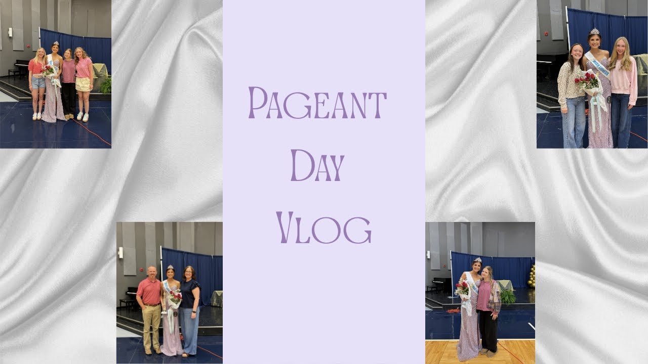 Pageant vloggg- First vlog @MaylieandLila @YouTube 