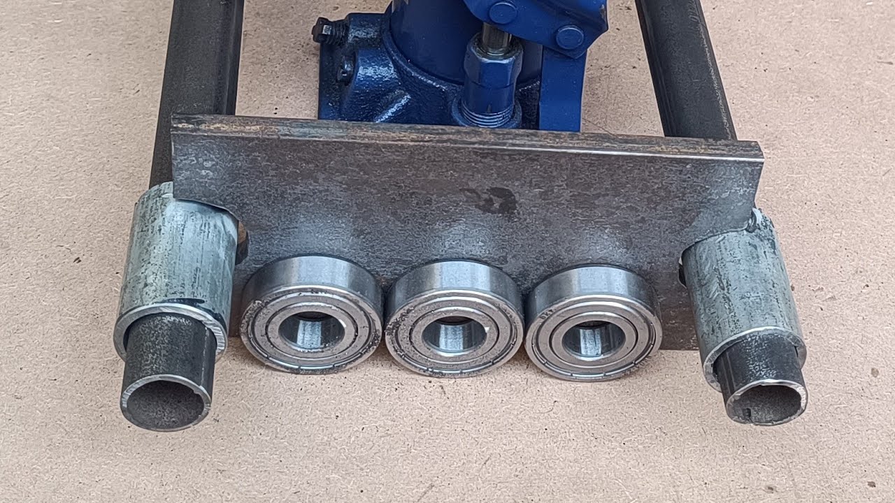 HOMEMADE Hydraulic Vise For Beginners / NEW  UNBELIEVABLE Fabrication DIY TOOL ideas / MetalWorking