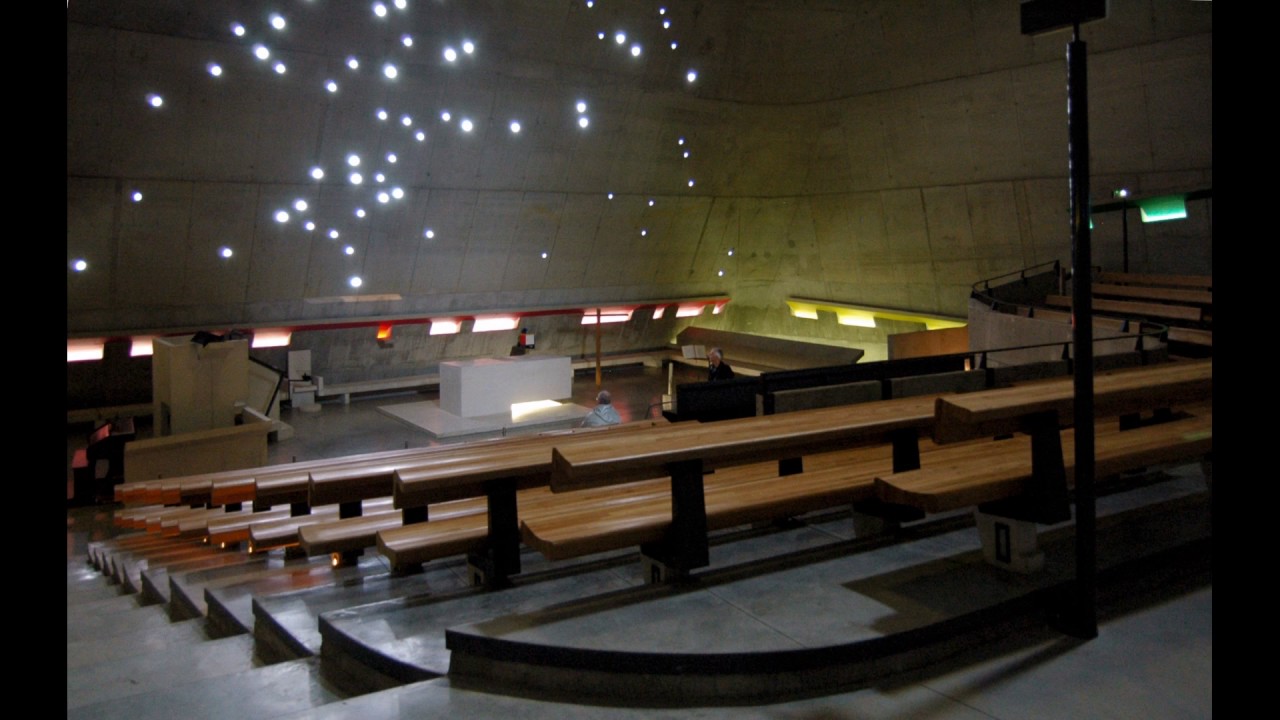 Church of Saint Pierre - Firminy France - interior