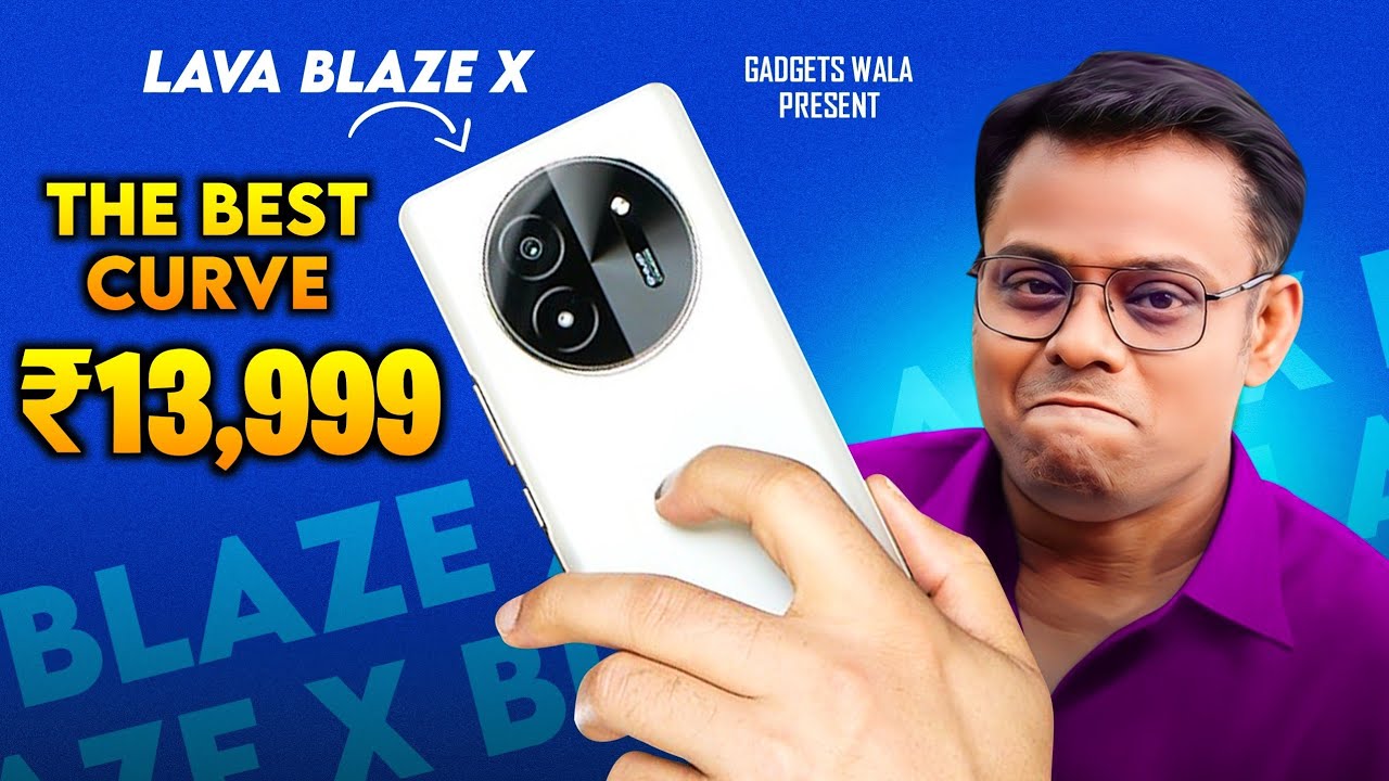 The Budget Premium Curved 5G Phone - Lava Blaze X Unboxing & Review !