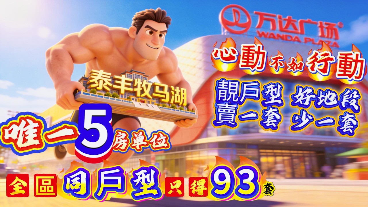 泰豐牧馬湖 唯一5房户型帶大露台 |南北通透 |全區同戶型只得93套 |行路4分鐘到萬達 |業主蝕本拋售 #惠州 #惠州房產 #大亞灣 #home#惠州 #惠州筍盤 #惠州退休生活 #新一代搵樓平台