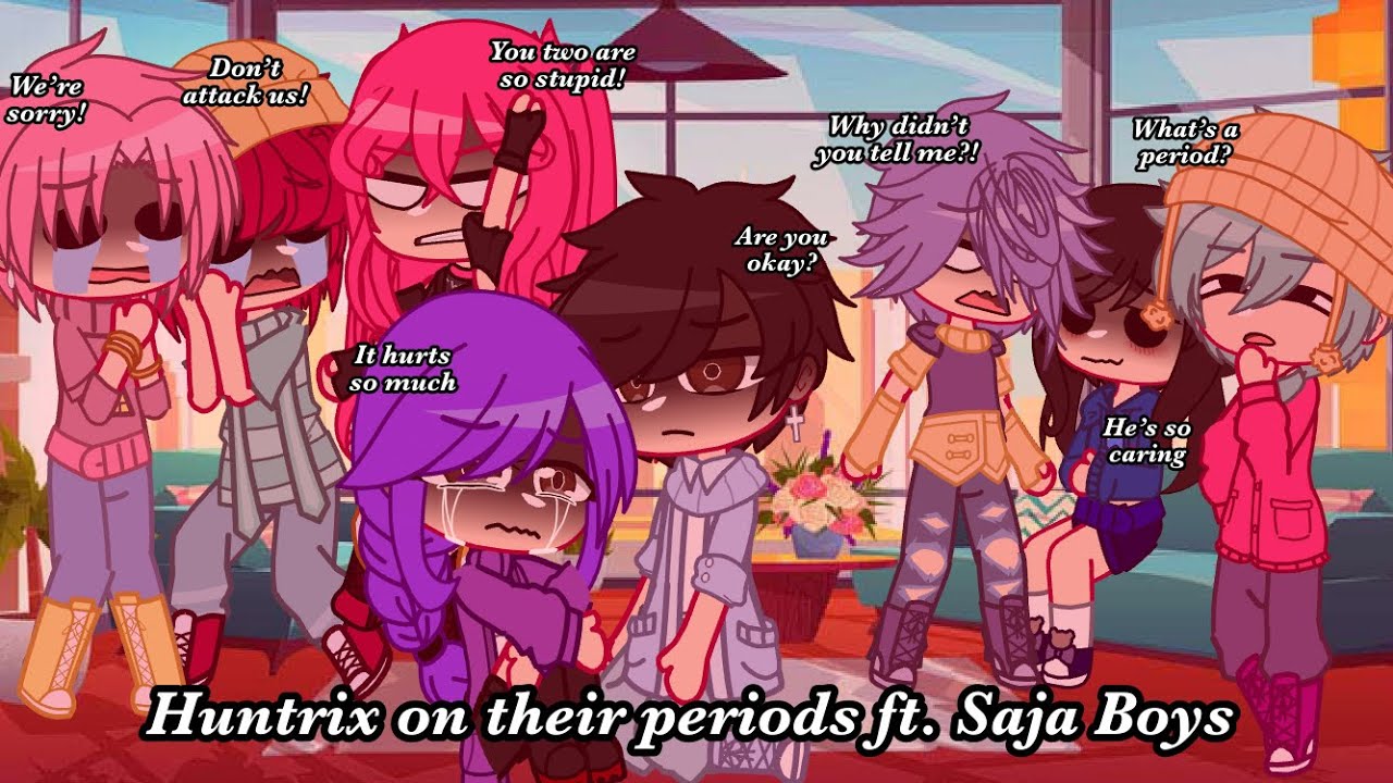 || Huntrix on their periods ft. Saja Boys || made by: •Sarah• ||