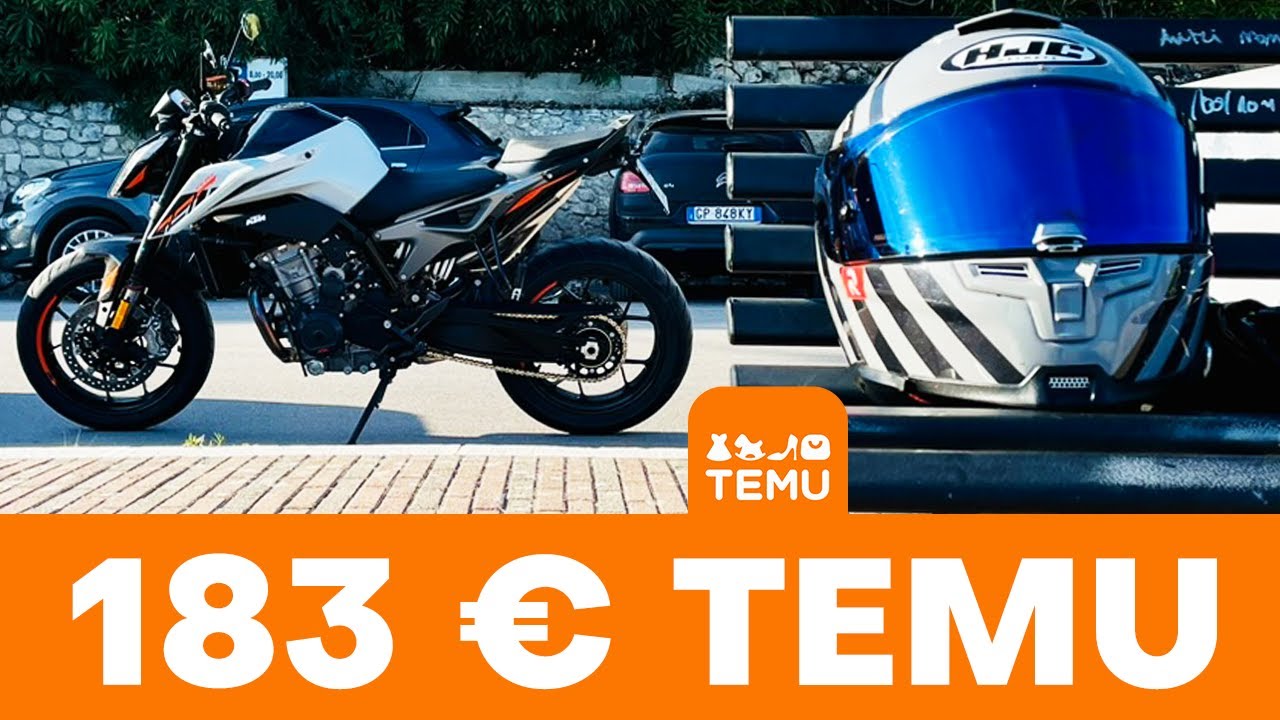 183 Euro di Accessori Moto su TEMU: ne vale la pena?
