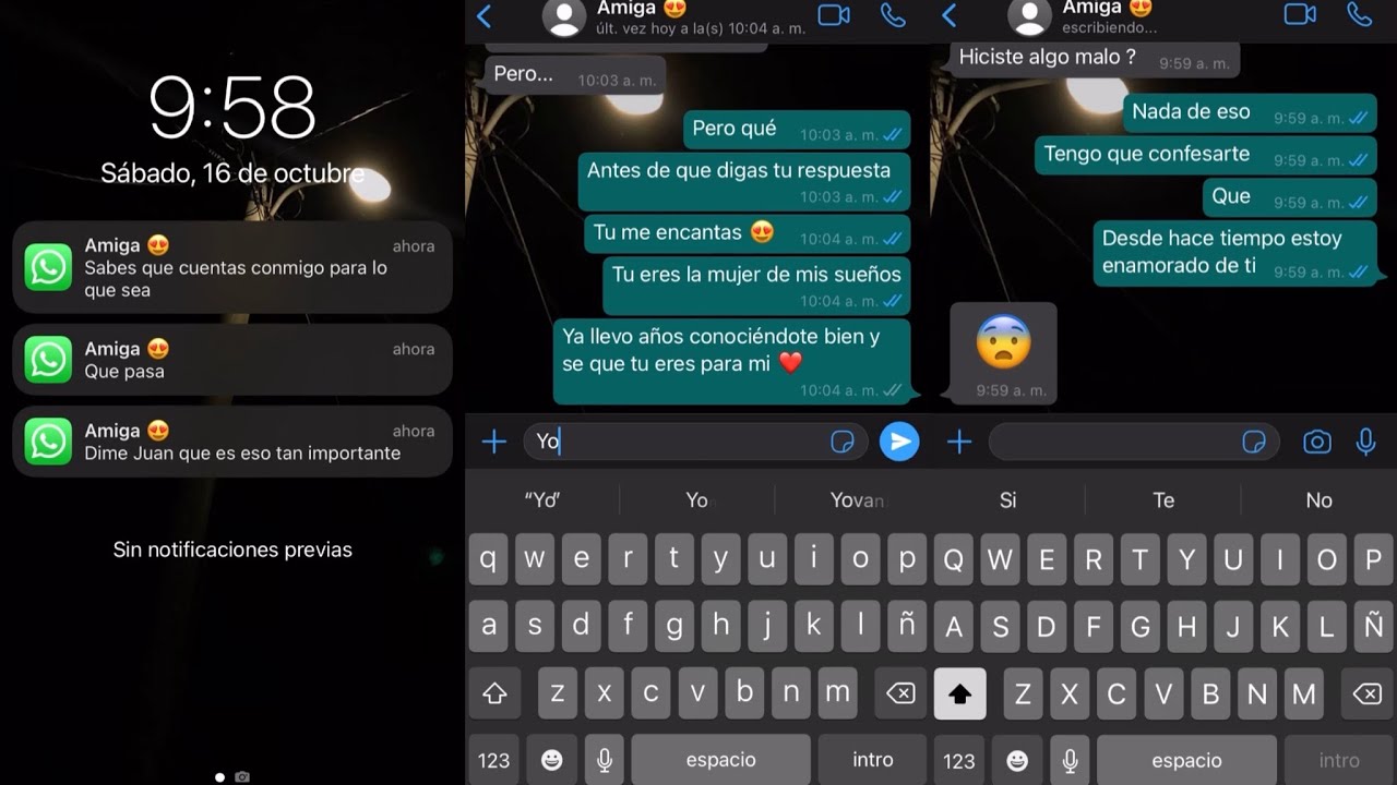 Me declaro a mi amiga por WhatsApp 😲😱| Historias de amor