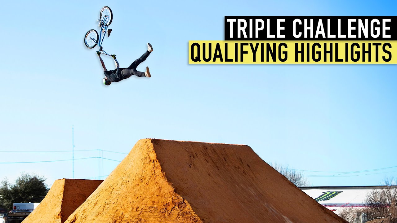 QUALIFYING HIGHLIGHTS! BMX TRIPLE CHALLENGE - ARLINGTON TEXAS 2024