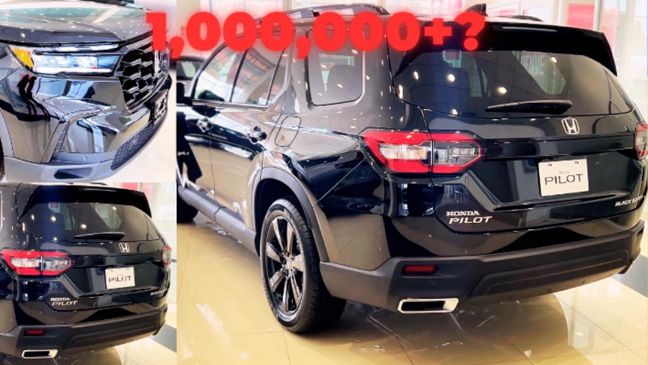 New Honda Pilot 2025 Black Edition: How To Know Your Specs | 4K.