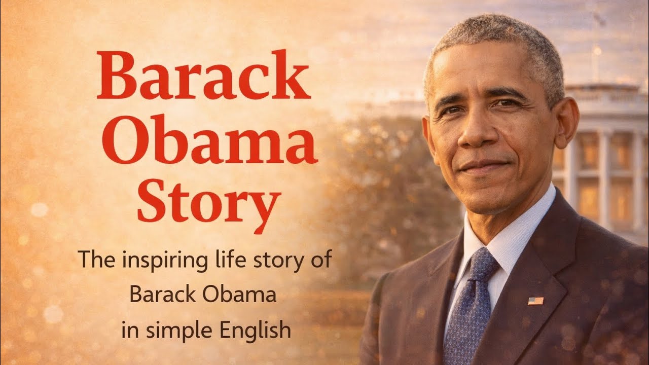 Barack Obama Biography | Learn English Through Story | English Listening Practice