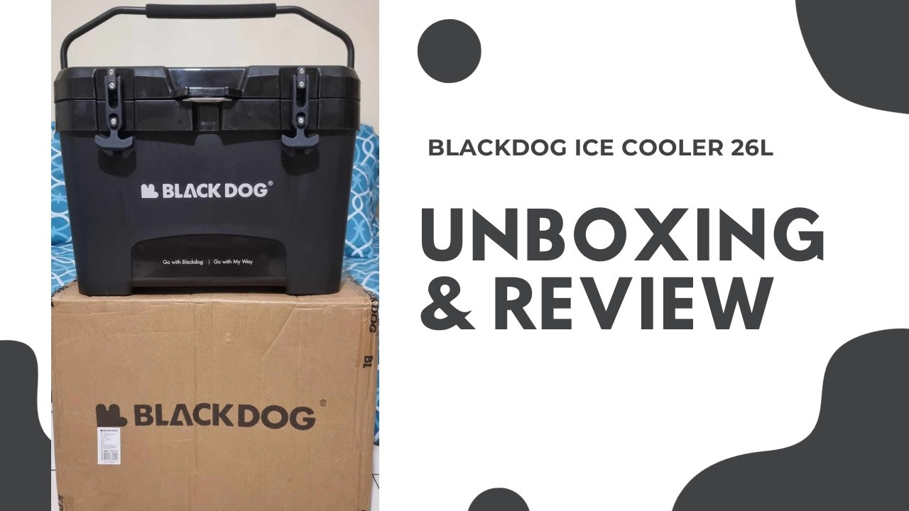 BLACKDOG by Naturehike 26L Large Capacity Camping  Rotomolded Premium Insulated Box Cooler Ice Chest