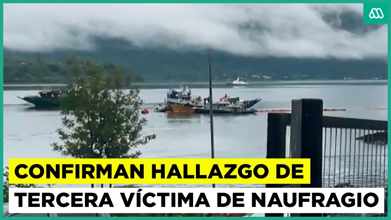 Hallan a tercer tripulante de 6 desaparecidos tras naufragio de embarcación en Estuario de Reloncaví