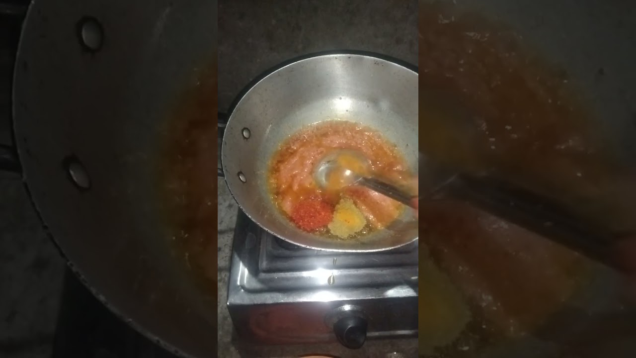 Khati aalu ki sabji bana ki racipi #food 😀