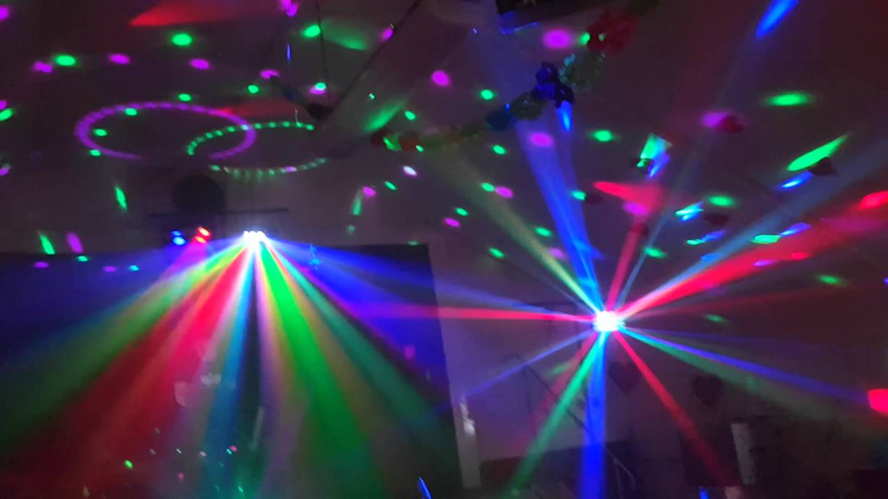 ADJ Revo Sweep,LED Discokugel,  ADJ Reflex Pulse, ADJ TRI GEM LED-Effektstrahler, EUROLITE LED D-24