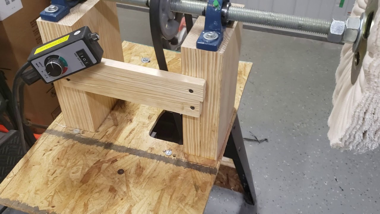 DIY Modular Guitar Buffing Machine