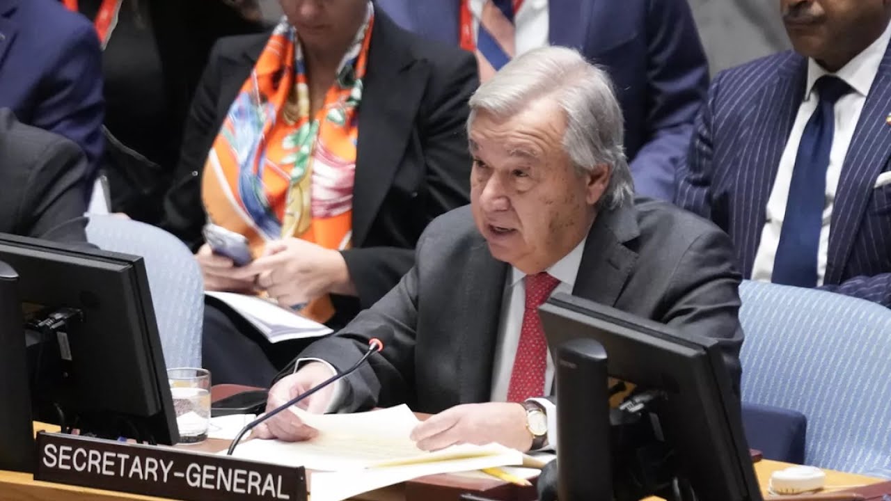 Israel demands Guterres resign over Gaza speech accusing UN chief of justifying terrorism