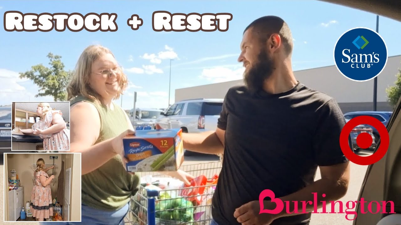 Grocery Haul + Deep Clean My Kitchen With Me! 🧽🛒 (PLAUTDIETCH)
