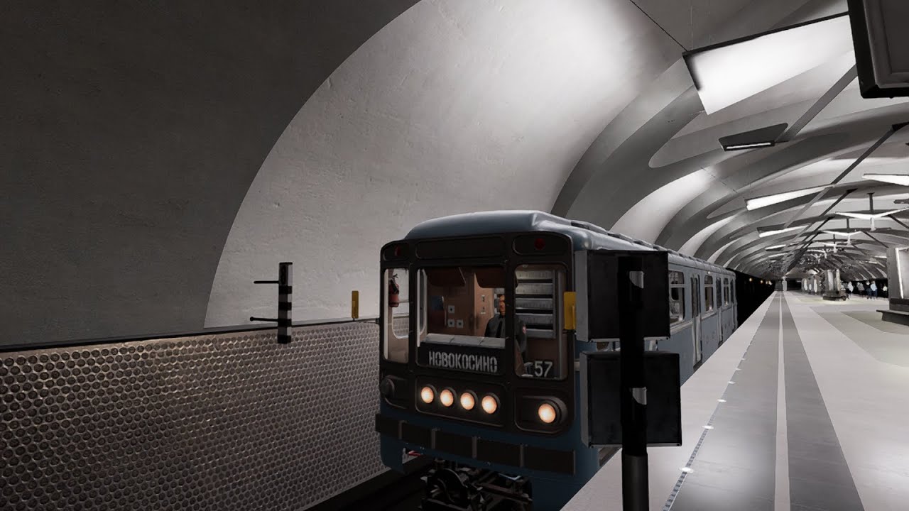 Таймлапс от Новокосино до Новогиреево в Subtransit Drive.