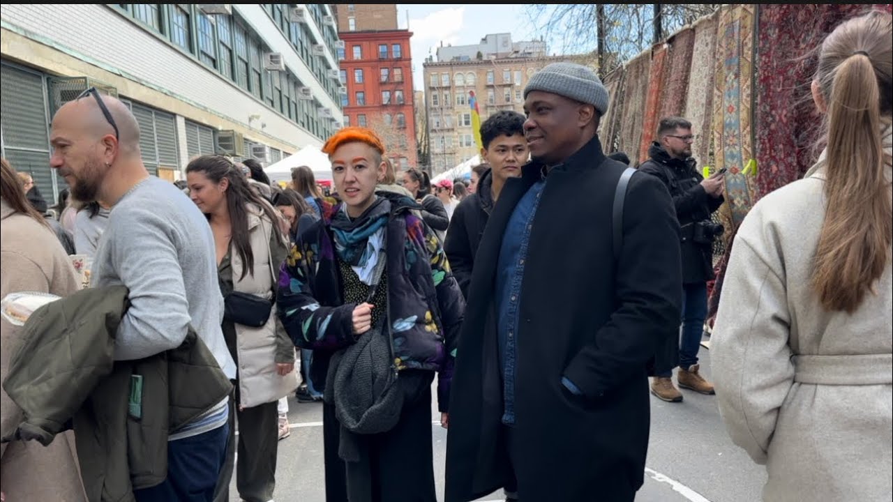 跳蚤市场火爆‼️华人闷声发大财‼️地址那去不谢👍赶紧摆摊抢钱去！纽约扫街大全！