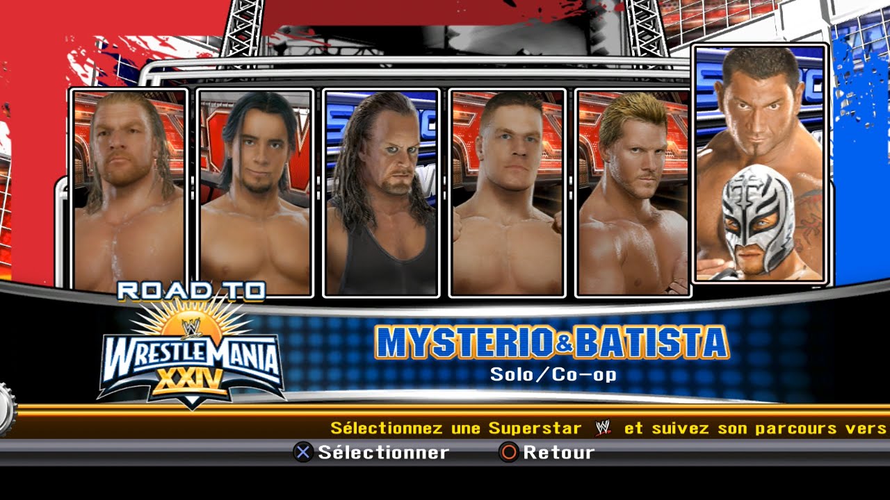 WWE Smackdown vs RAW 2009 | Road to Wrestlemania John Cena