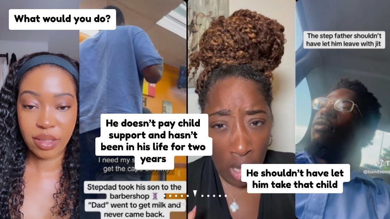 An Absent Dad Is Angry After Stepdad Took His Son To Get His Hair Cut