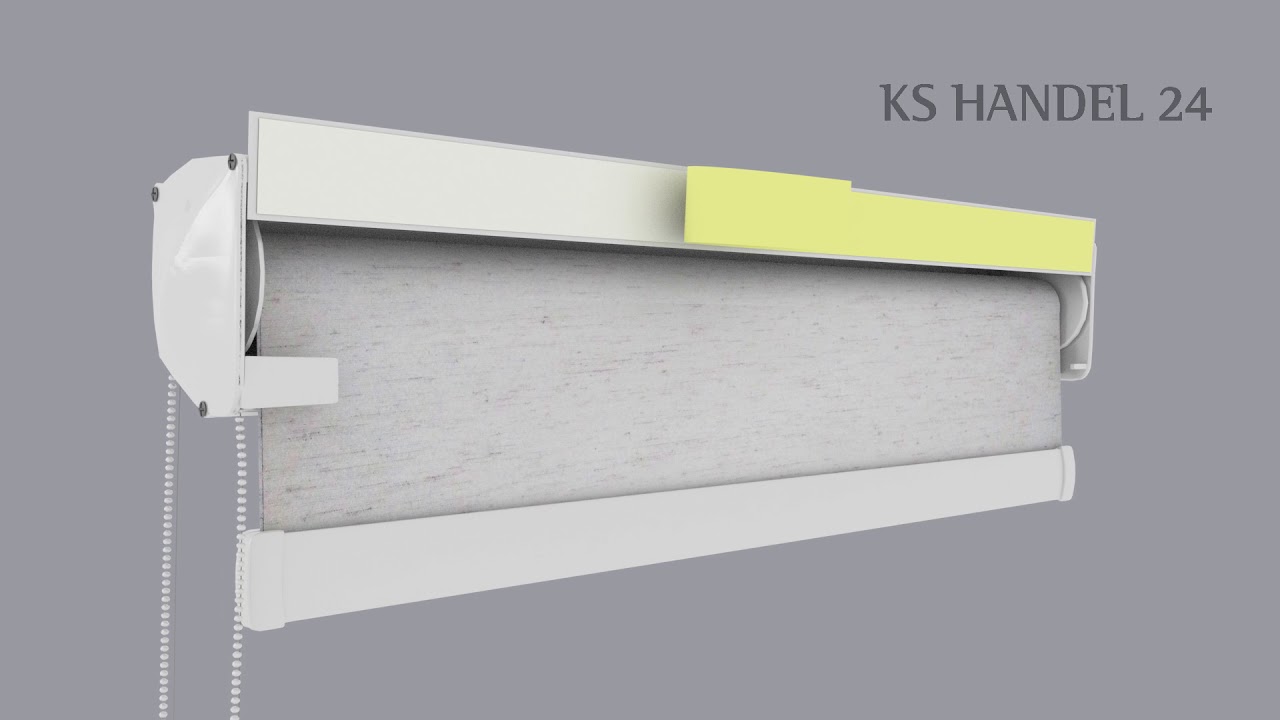 Kassetten-Fensterrollo inkl. Leisten Montageanleitung KS Handel 24