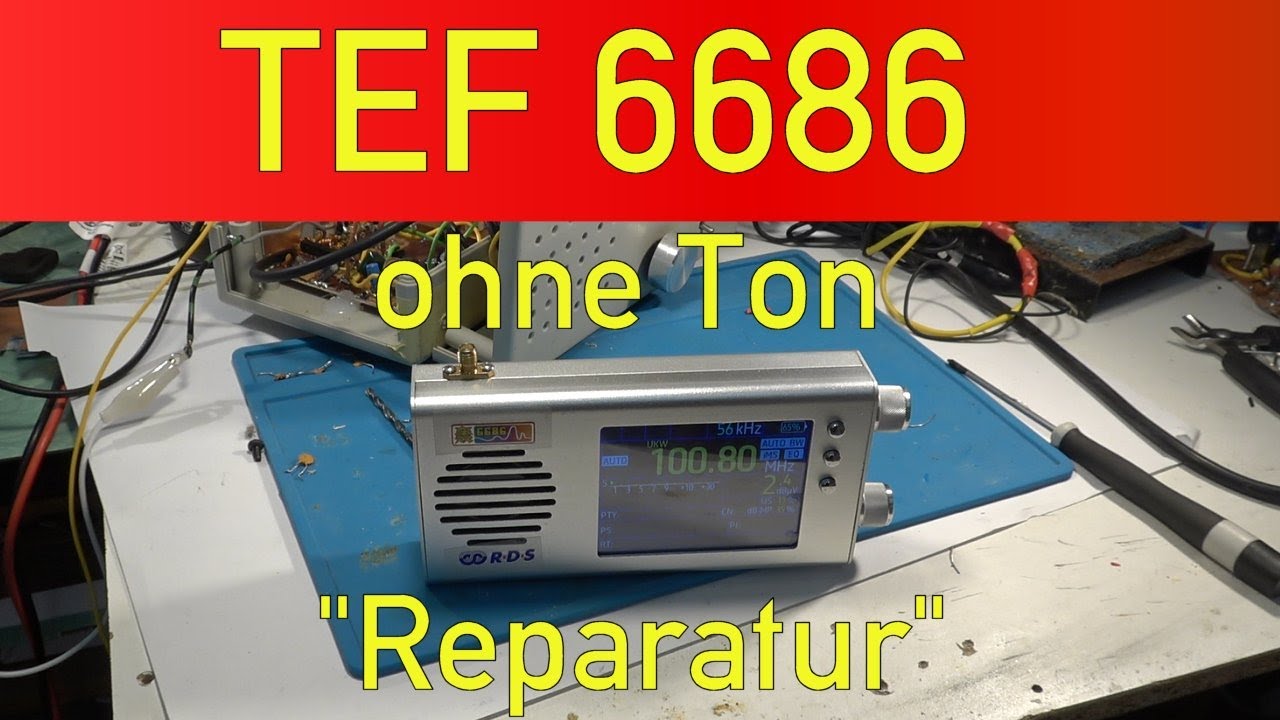 TEF 6686 ohne Ton -  keine echte 