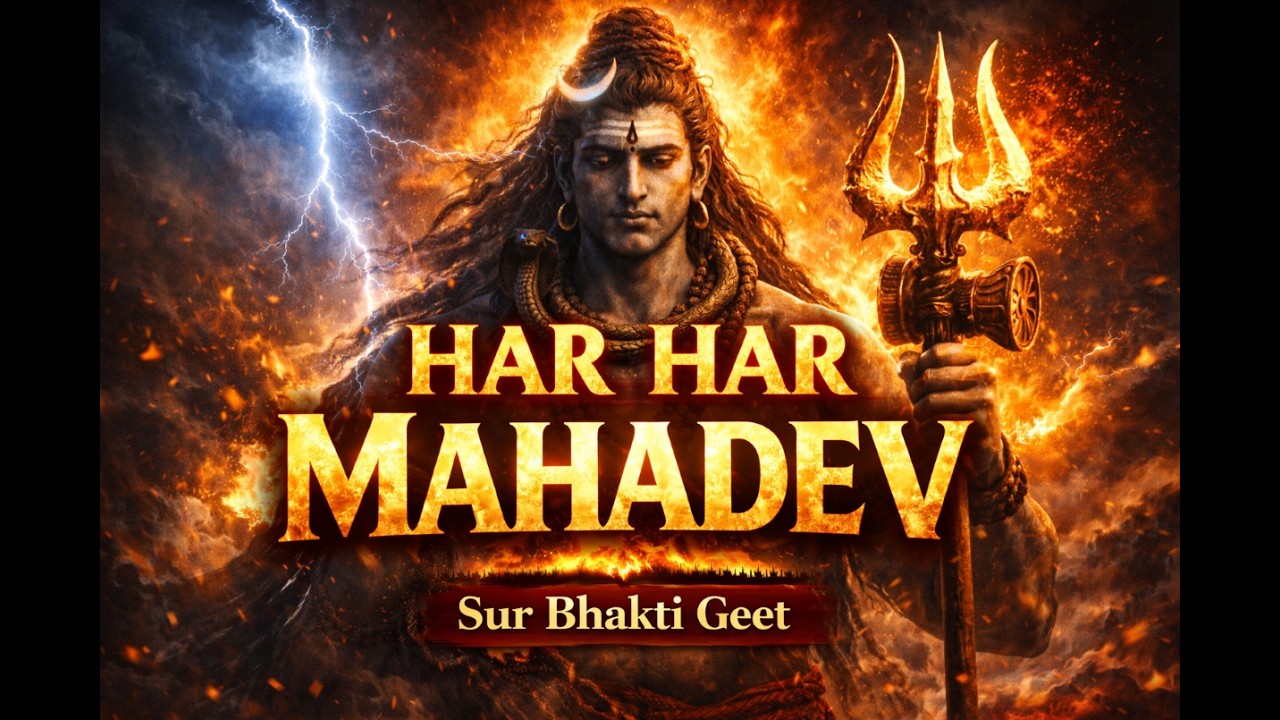 Har Har Mahadev | Mahakal Vikral Shiv Bhajan | Powerful Om Namah Shivaya Chant | Sur Bhakti Geet