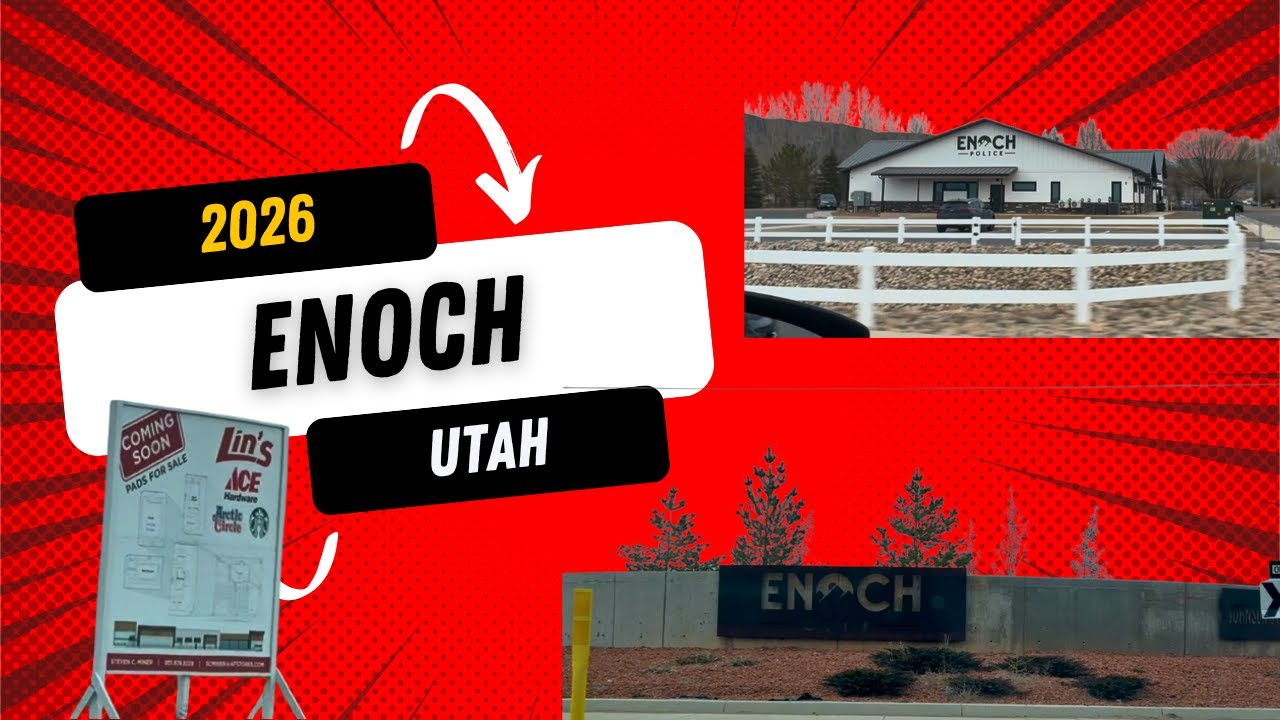 Enoch, Utah 2026: Why Everyone is Moving to Cedar City's New Developments, Valley Gate, & More