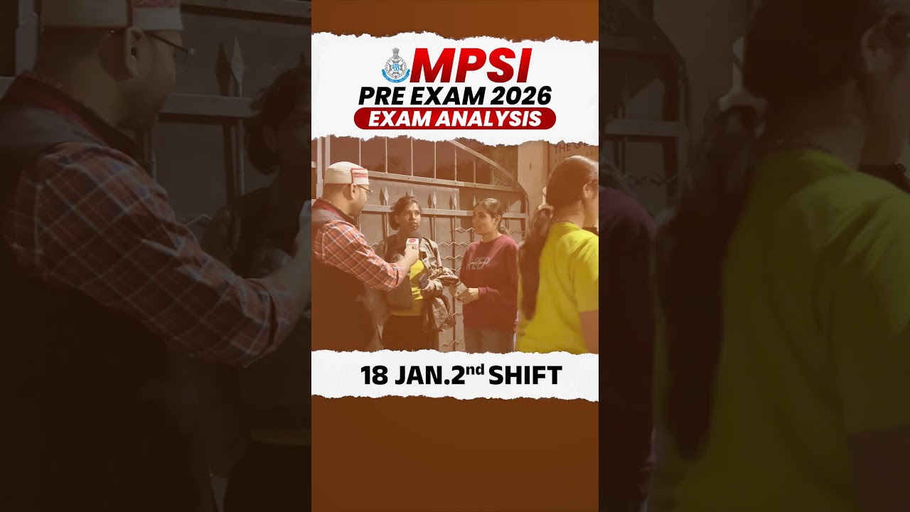 MP Sub-Inspector 2026 | MPSI Exam Analysis | 18 Jan. 2nd Shift Exam Analysis | By WiNNERS Institute
