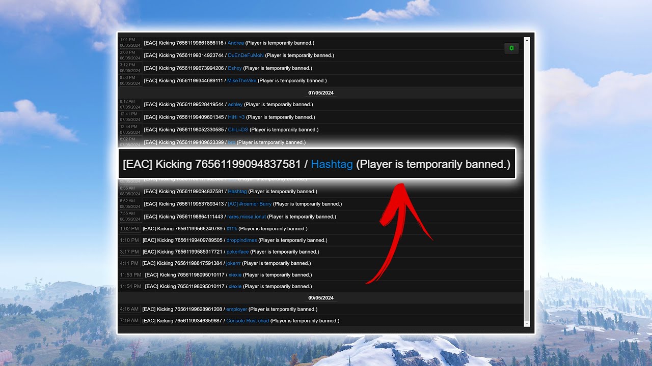 Why Does Rust Temp Game Ban Cheaters?