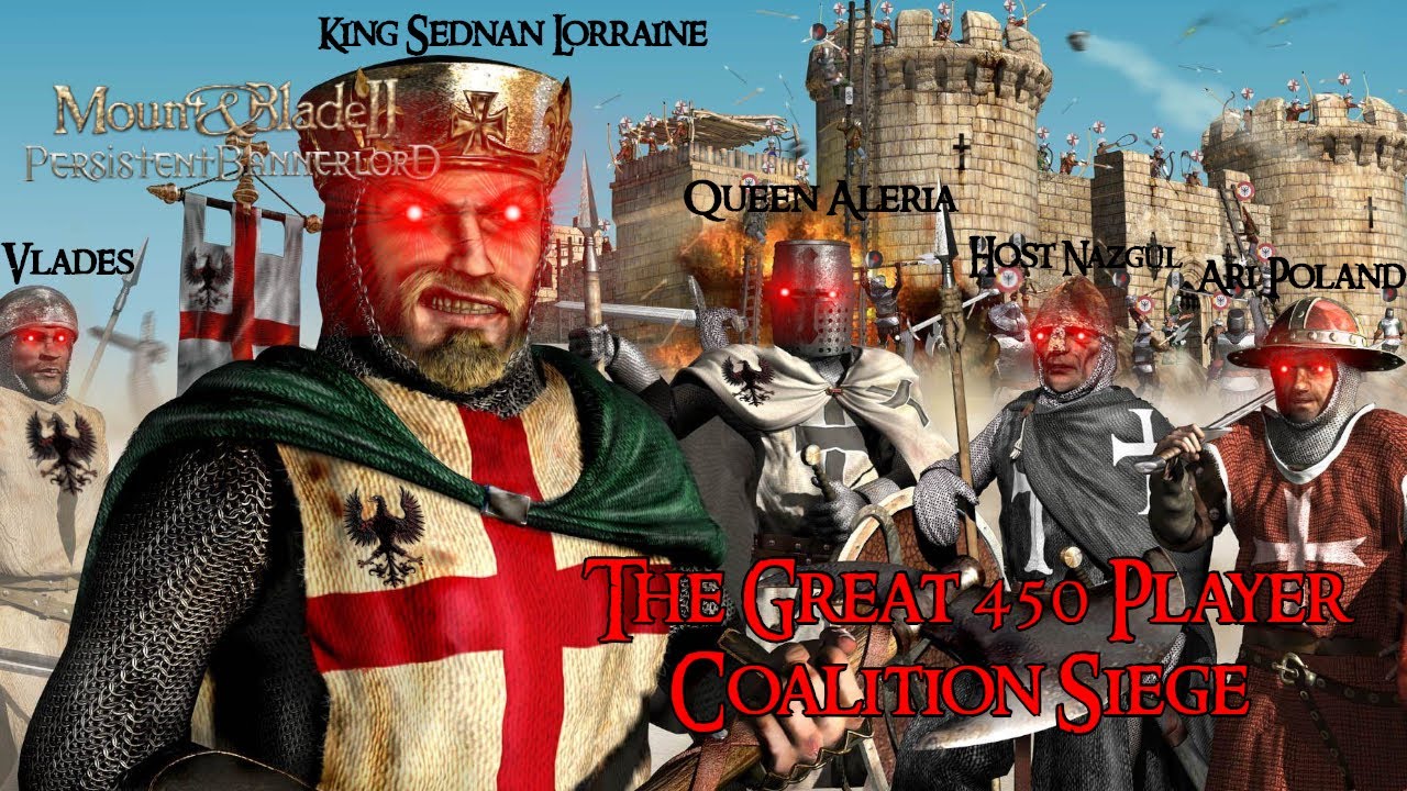 Massive 450 Player Online War!! Peristent Bannerlord