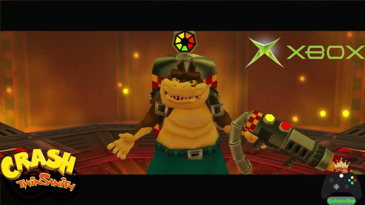 Crash Twinsanity XBOX 100% Walkthrough Part 16: Dingodile Boss Battle [2025]