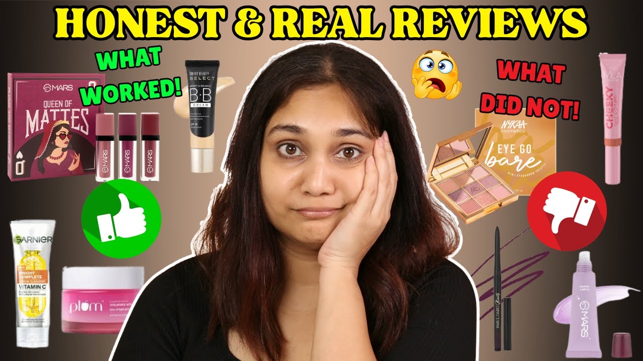 *REAL & HONEST REVIEWS ONLY* 💸 Affordable Beauty Under ₹1000(mostly) Hits & Misses 💄✨