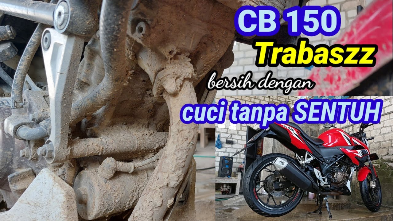 KOTORRR Trabaszzz,, BERSIH.  cuci tanpa sentuh tangan